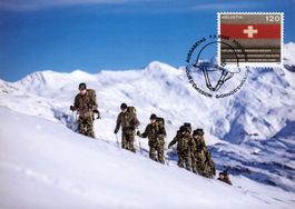 Maximumkarte Militärversicherung