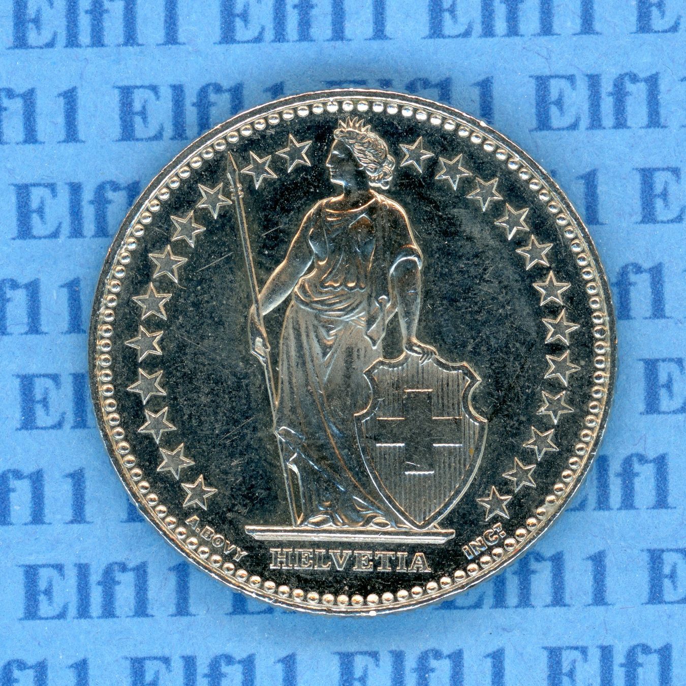 Tutti le monete: CHF___2.00 2015 vz-unz 2 Franken – Usato da Widnau venduto da Elf11 1
