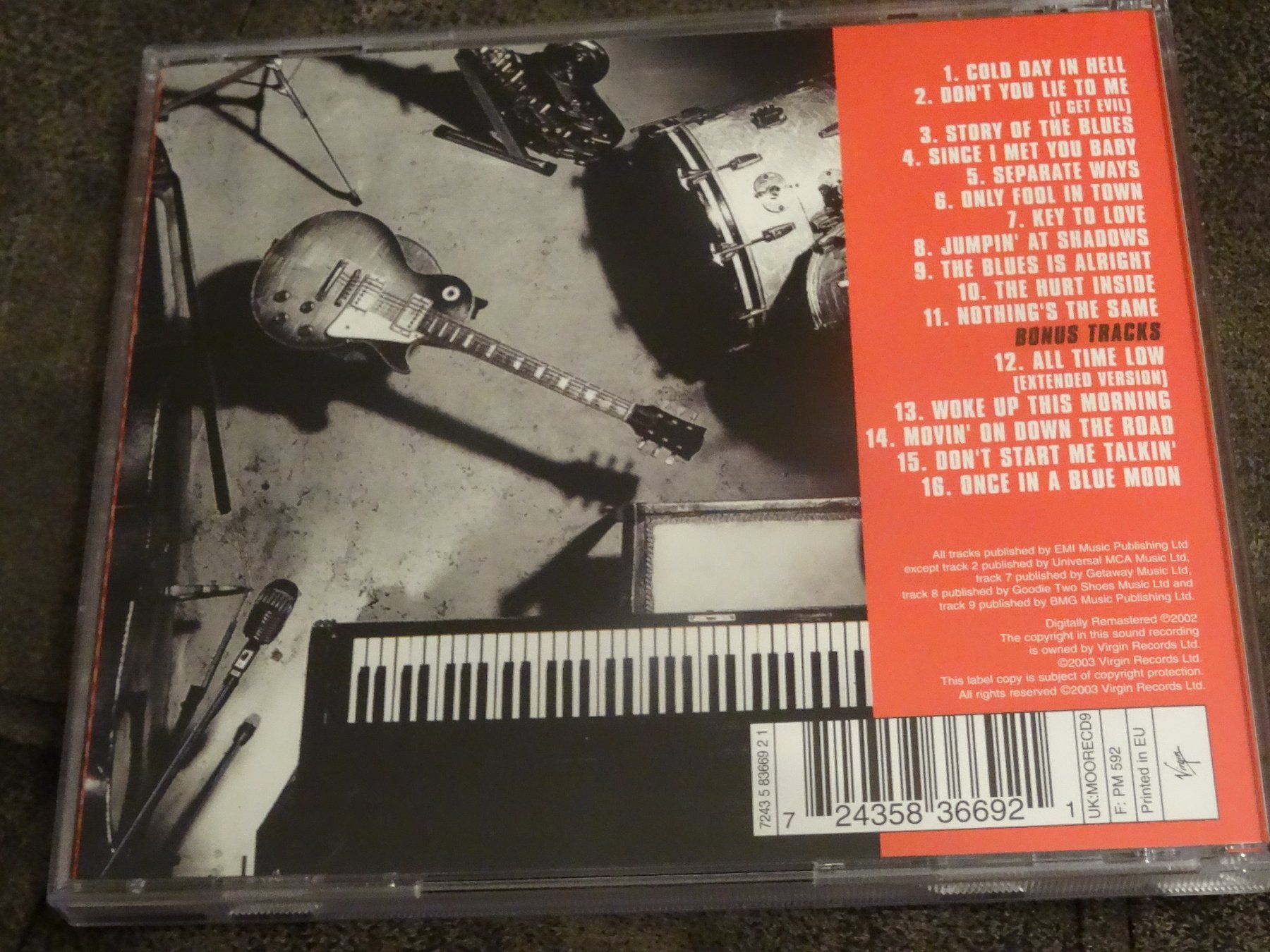 CD: Gary Moore - After Hours CD – Usato da Olten venduto da Disc-Ausverkauf 1