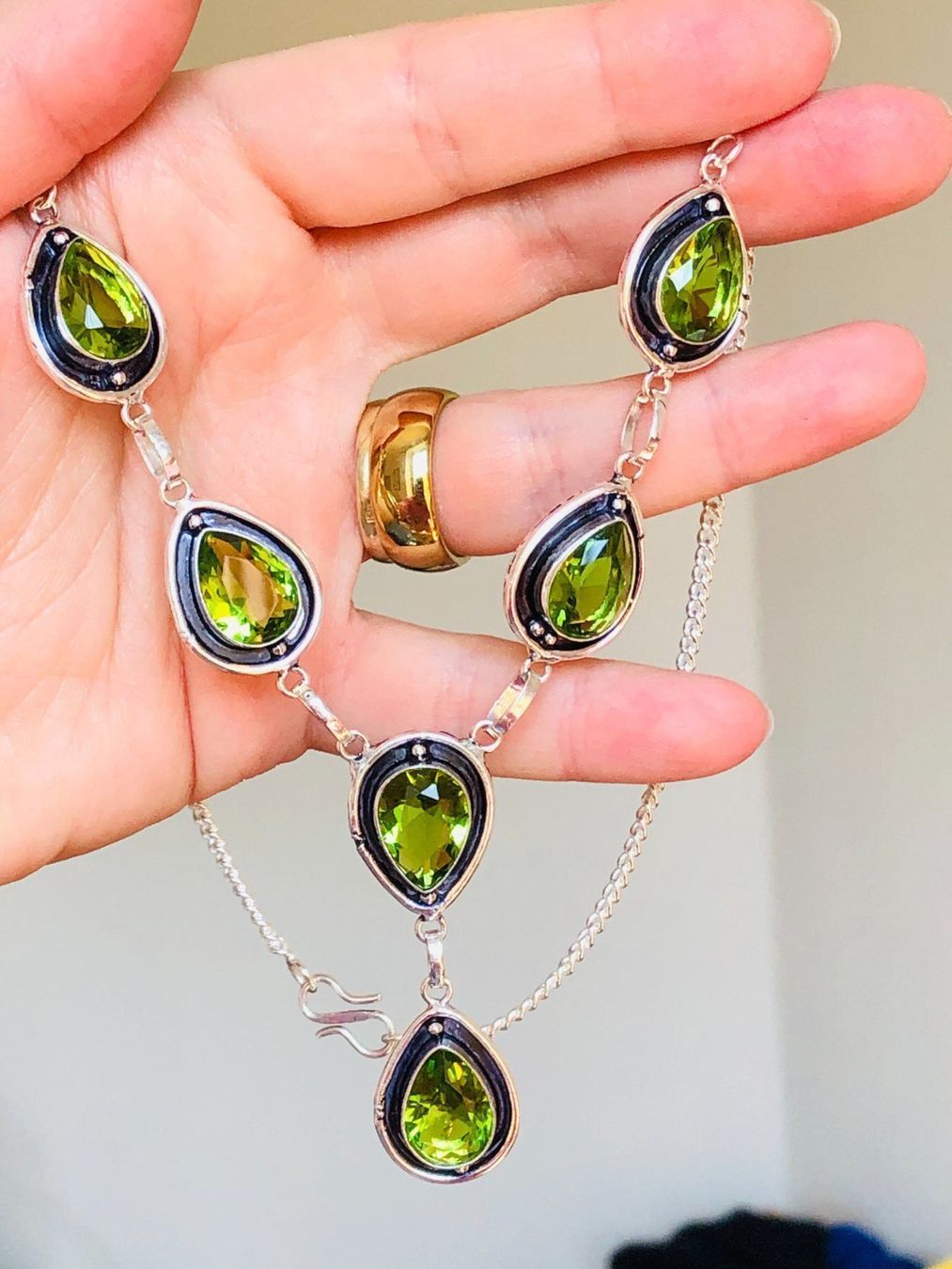 Catenine: PERIDOT – Nuovo e nell'imballaggio originale da Genève venduto da AGBERG 6