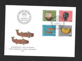 FDC Pro Patria Serie 1973; B158-B161