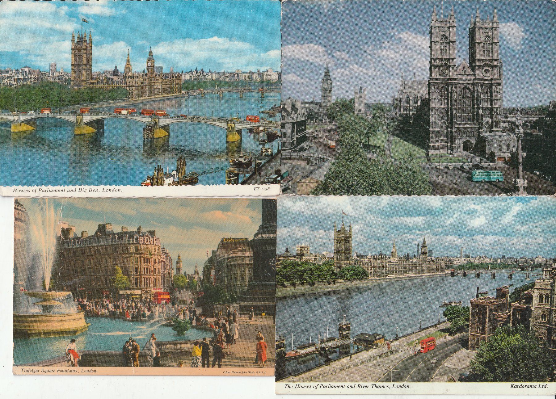 Cartoline postali: 24 Karten London – Usato da Lumbrein venduto da made02 9