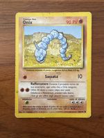 Carta Pokemon Onix Set Base
