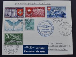 Flugpost Europaflug 1939   B1208SCH