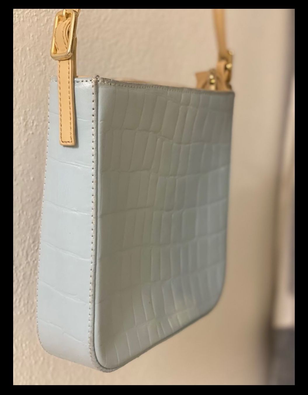 Borse da donna: MAIANI Ledertasche, echt Leder, blau, Vintage – Usato da Hergiswil NW venduto da sbrodego 6