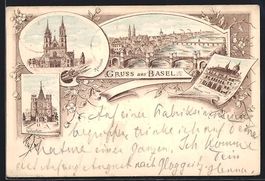 Litho Basel, Spalenthor, Münster, Ratha