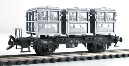 Trix Behälterwagen Lbs-50 der DB Spur H0