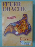 Puzzle XXL 956 Teile NEU & OVP Silhouette FEUER DRACHE