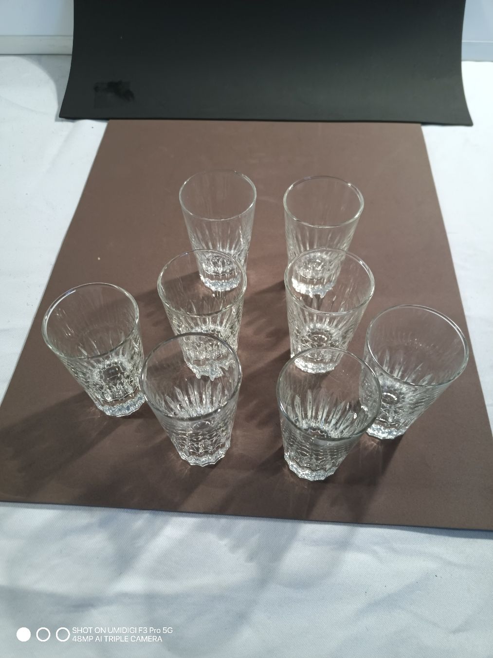 Verres: Glas Set 8 Stück Schnapsglas Kristallglas – D'occasion à Aarwangen par to-hirschi