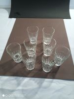 Glas Set 8 Stück Schnapsglas Kristallglas