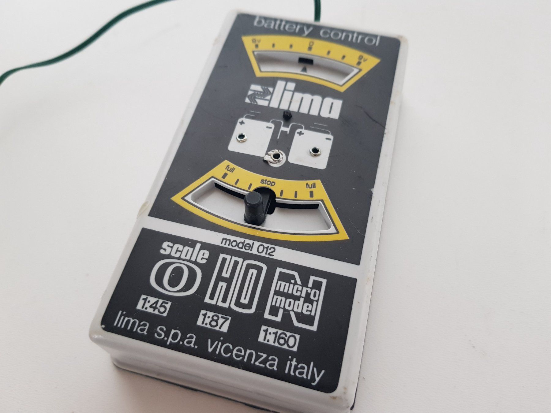 Lima Modellini di ferrovie: Lima Batterie Control Model 012 O/HO/N Modul – Usato da Bassersdorf venduto da retrolab 1