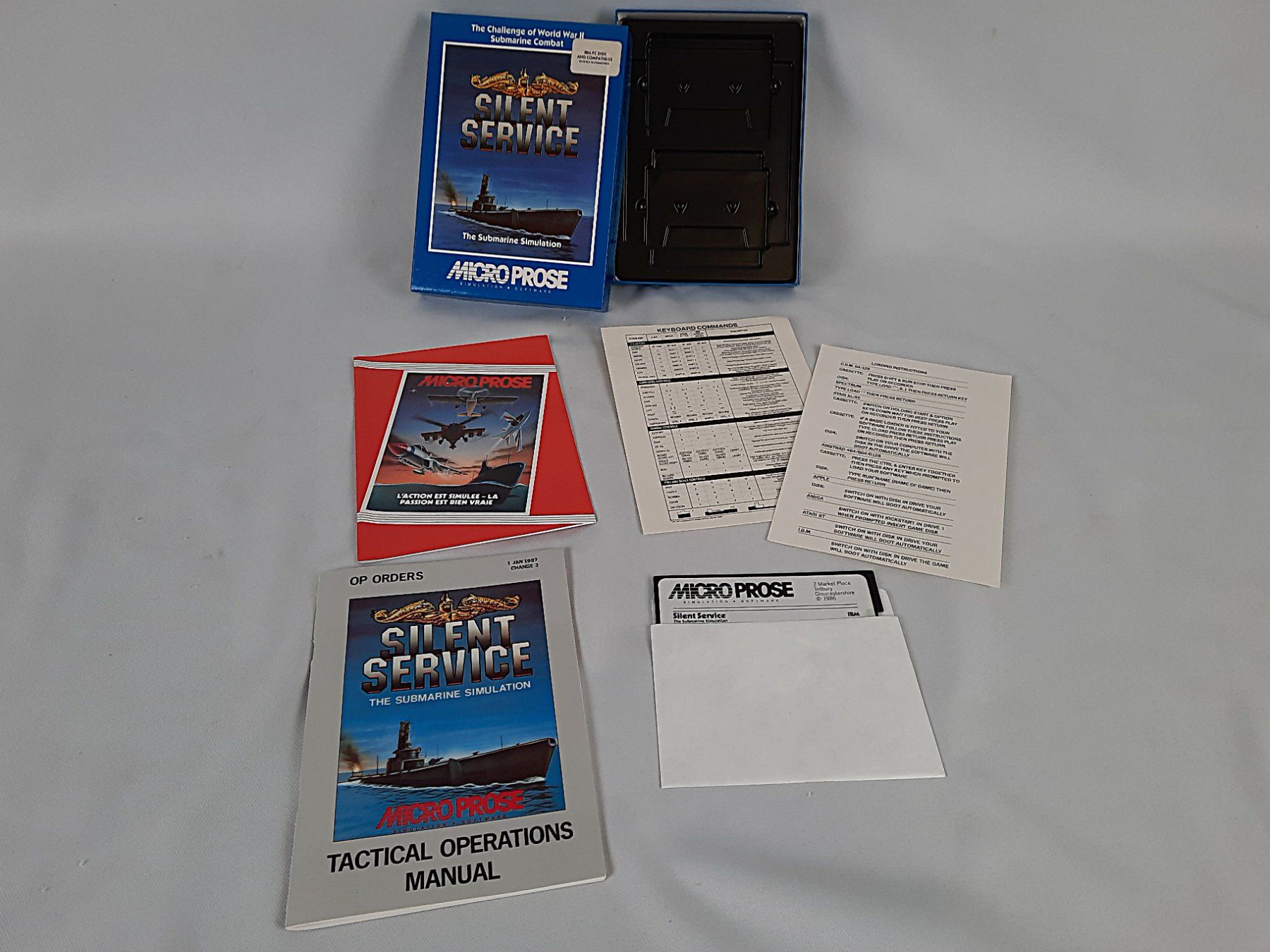 Giochi: Silent Service von MICROPOSE – Usato da Beinwil am See venduto da Restwert_Beinwil