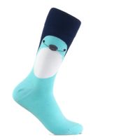 BUNTE DESIGN SOCKEN-Animal Faces Sweet Dolphin (Small 36-40)