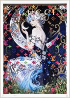 Death NYC Ltd Ed Pop Art Druck " Vuitton Gucci Beauty