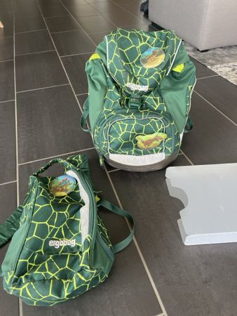 Ergobag Schulthek Set Grün, ideales Set zum Schulstart!