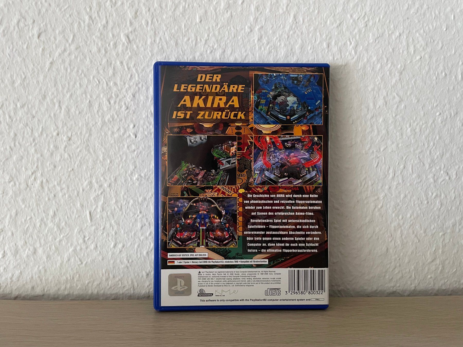 Bandai Giochi: Akira Psycho Ball / PS2 – Usato da Allschwil venduto da SliceSlice 2