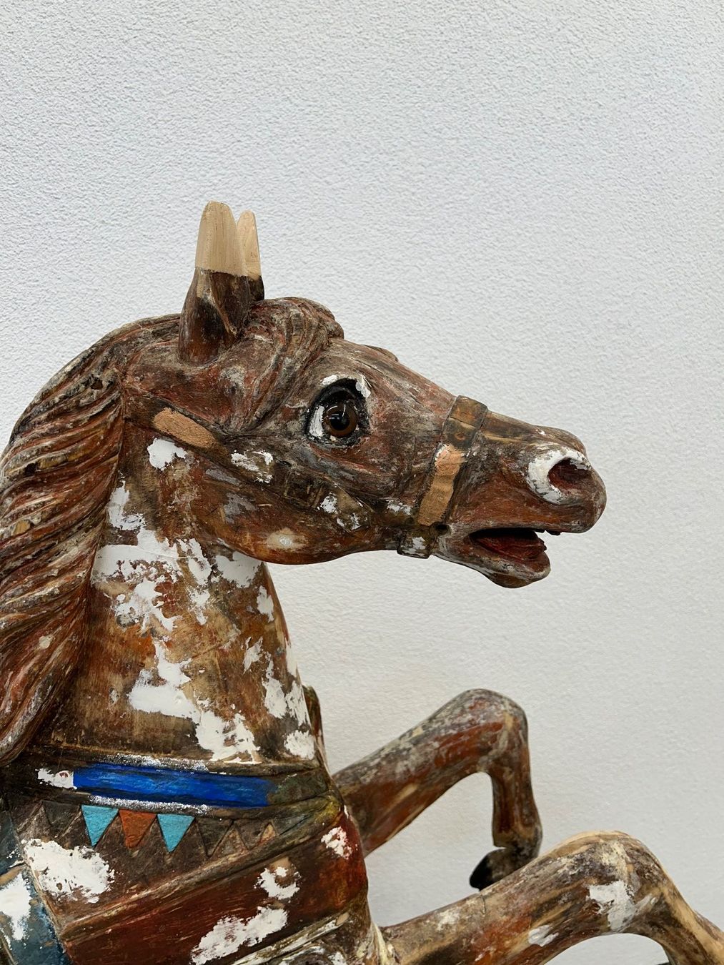 Statuette: Karusselpferd Karussellrössli Pferd Rössli – Usato da Niederried b. Interlaken venduto da Zg777 3