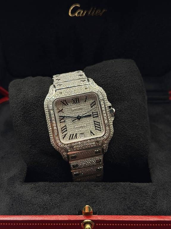 Cartier Orologi: Cartier Santos Ice Out - Neu 2025 – Nuovo (secondo la descrizione) da Schindellegi venduto da vit_7kqs