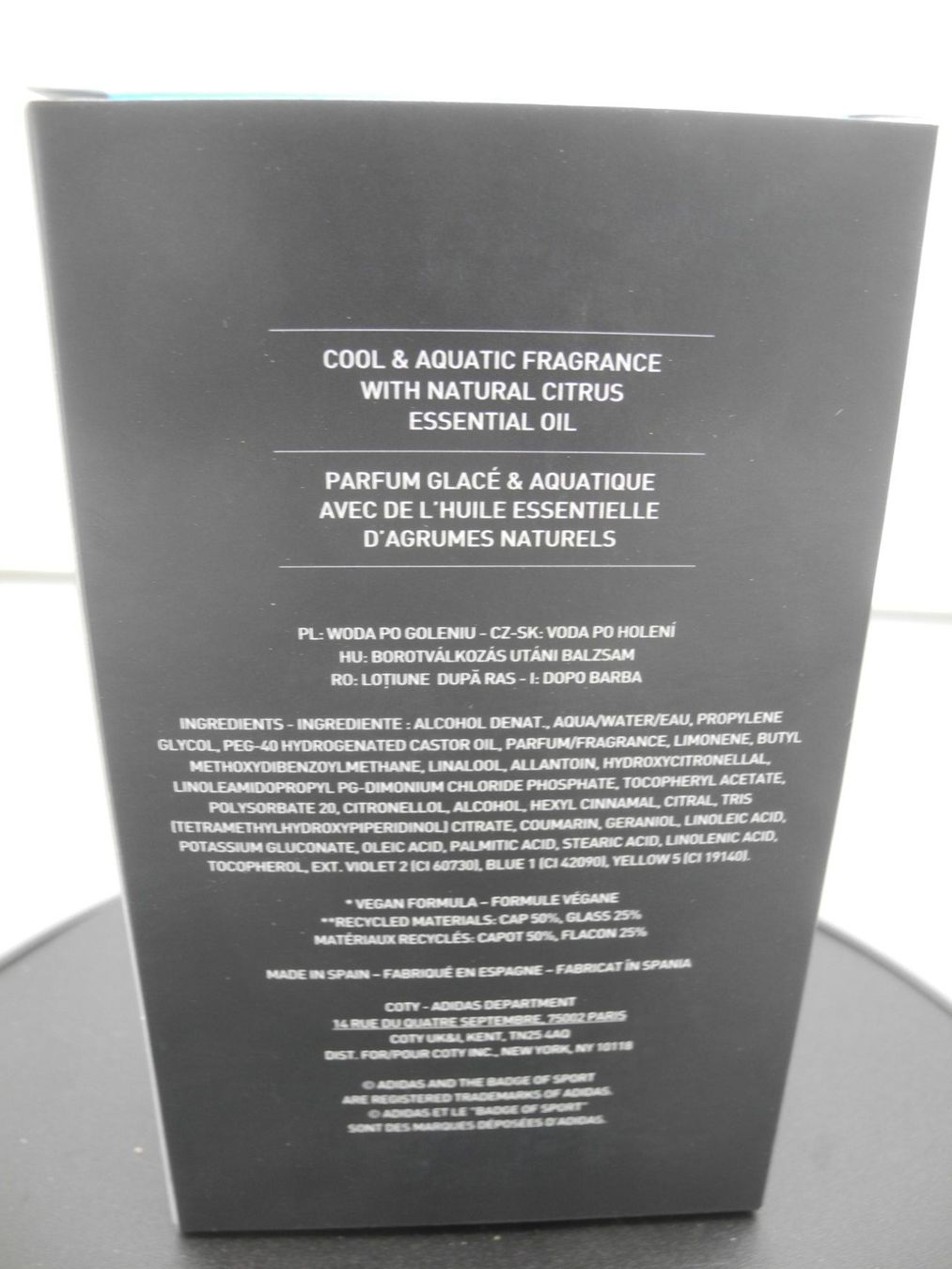Cura del viso: Adidas Ice Drive After Shave, Nr. Q90 – Nuovo e nell'imballaggio originale da Kottwil venduto da Crazyrolf 2