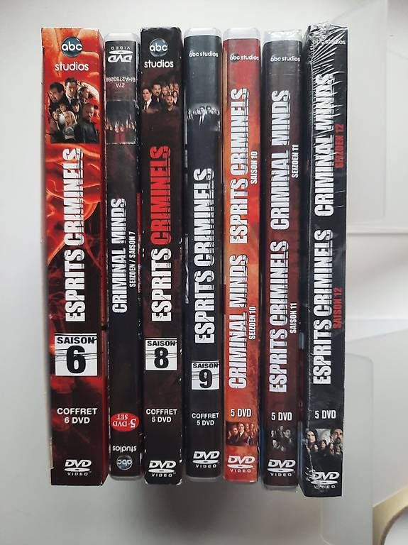 Tutti i DVDs: Esprits criminels saison 1 à 12 – Usato da Montreux venduto da princessemalabar 1