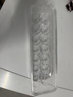 Boîte à œufs transparente avec couvercle – 14 œufs 🥚✨