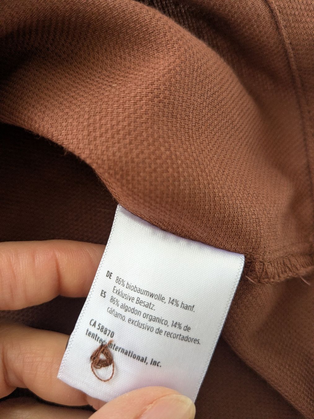 Blusen: Bluse braun Grösse XL Baumwolle Hanf  – Gebraucht aus Rorschach von olg_5qq2 3