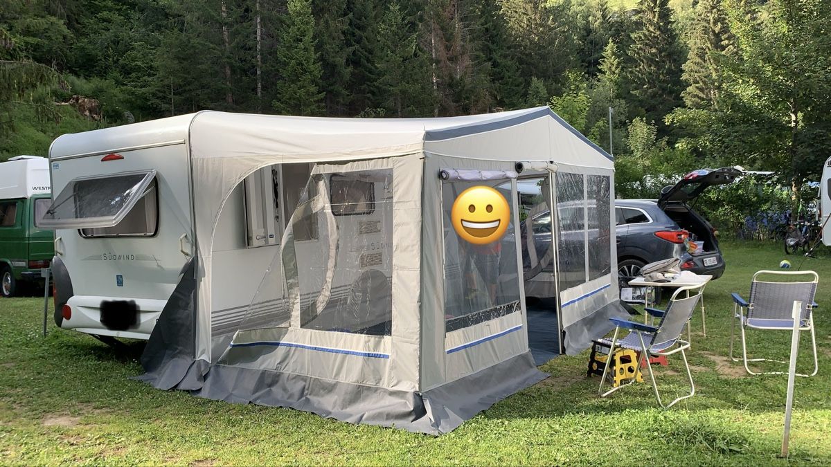 Rimorchi: Wohnwagen, Knaus (TABBERT) Südwind 450 – Usato da Liedertswil venduto da hd71 9