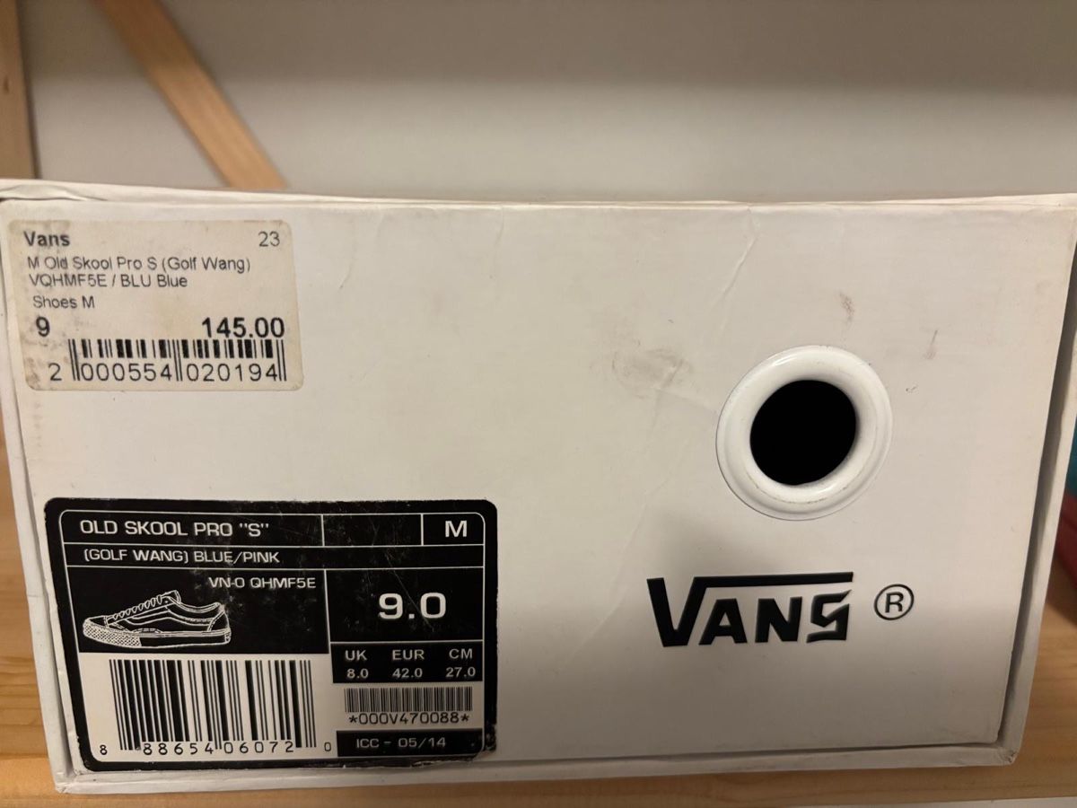 Vans Chaussures hommes: Vans Old Skool Pro S Golf Wang – Neuf (Voir description) à Brunnen par pel_vk7g 2