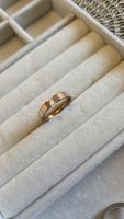 Ring Edelsrahl  Grösse 9 mit Stein neu