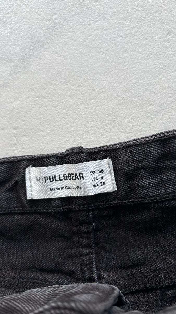 Bershka Gonne: Pull&Bear Jeansrock schwarz 38 – Usato da Seengen venduto da sa_land 5