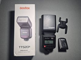 Godox TT520III + Trigger + Stand (Neu)