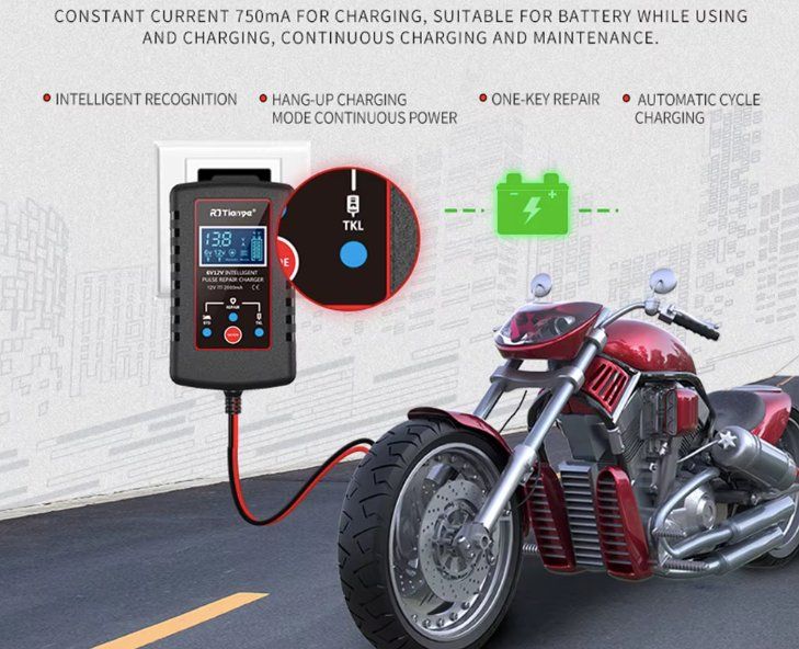 Batterie-Ladegeräte: Smart Autobatterie-Ladegerät 6V 12 V 1.5A – Neu und originalverpackt aus Châtelaine von topshop.switzerland 2