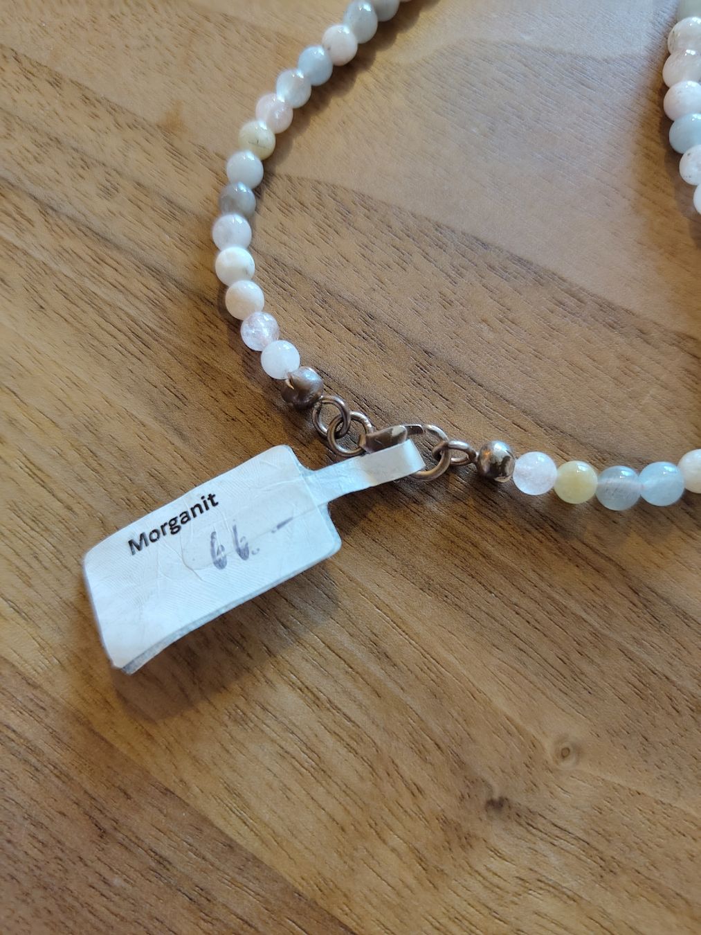 Catenine: Kette aus Morganit – Usato da Zürich venduto da betzec 2