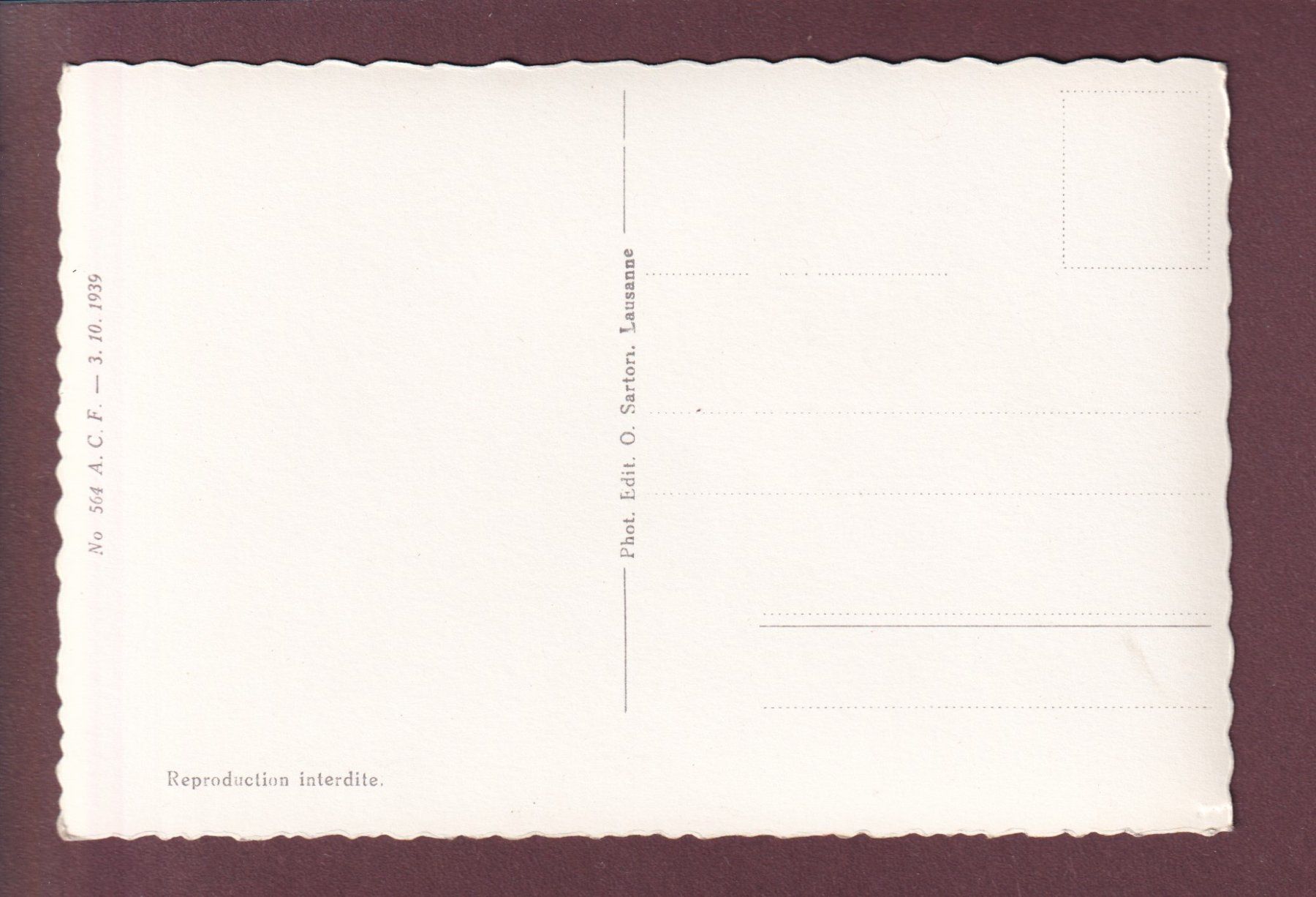 Cartoline postali: LA CHAUX-DE-FONDS - Vue générale – Usato da Pully venduto da nicecards 1
