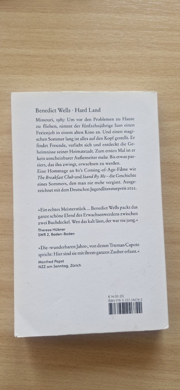 Livres: Benedict Wells Hard Land Roman gebraucht – D'occasion à Wohlen b. Bern par lau_7vcp 1