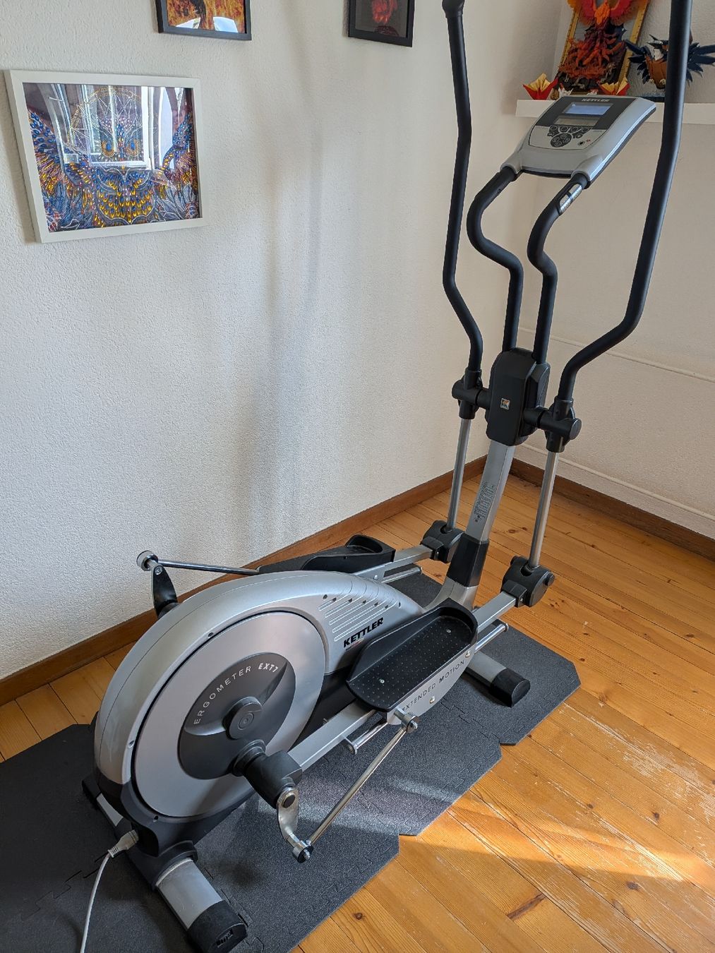 Kettler Hometrainer: Crosstrainer Kettler Ergometer EXT7 gebraucht silber – Usato da Uitikon Waldegg venduto da Pietsch2