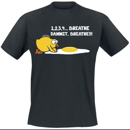 Shirt EMP Funshirt,Breathe Dammit,Küken,Gr.S ,Geschenk,NEU