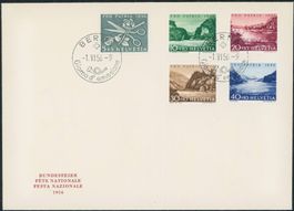 1956 - Pro Patria - Ersttagsbrief FDC ET - italienisch · it