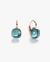 Neue Pomellato Nudo Ohrringe Classic Sky Blue Topas
