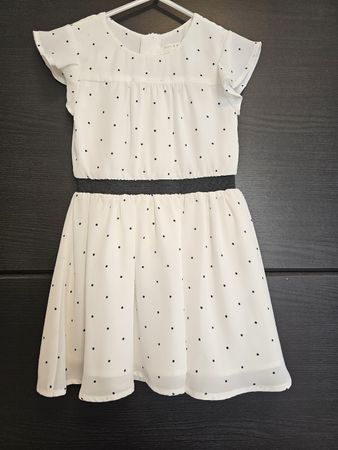 Süsses Sommerkleid Punkte Gr. 98/104