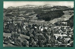 Langnau im Emmental gegen Schrattenfluh, 1954, gelaufen