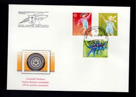 1 FDC Schweiz 1989