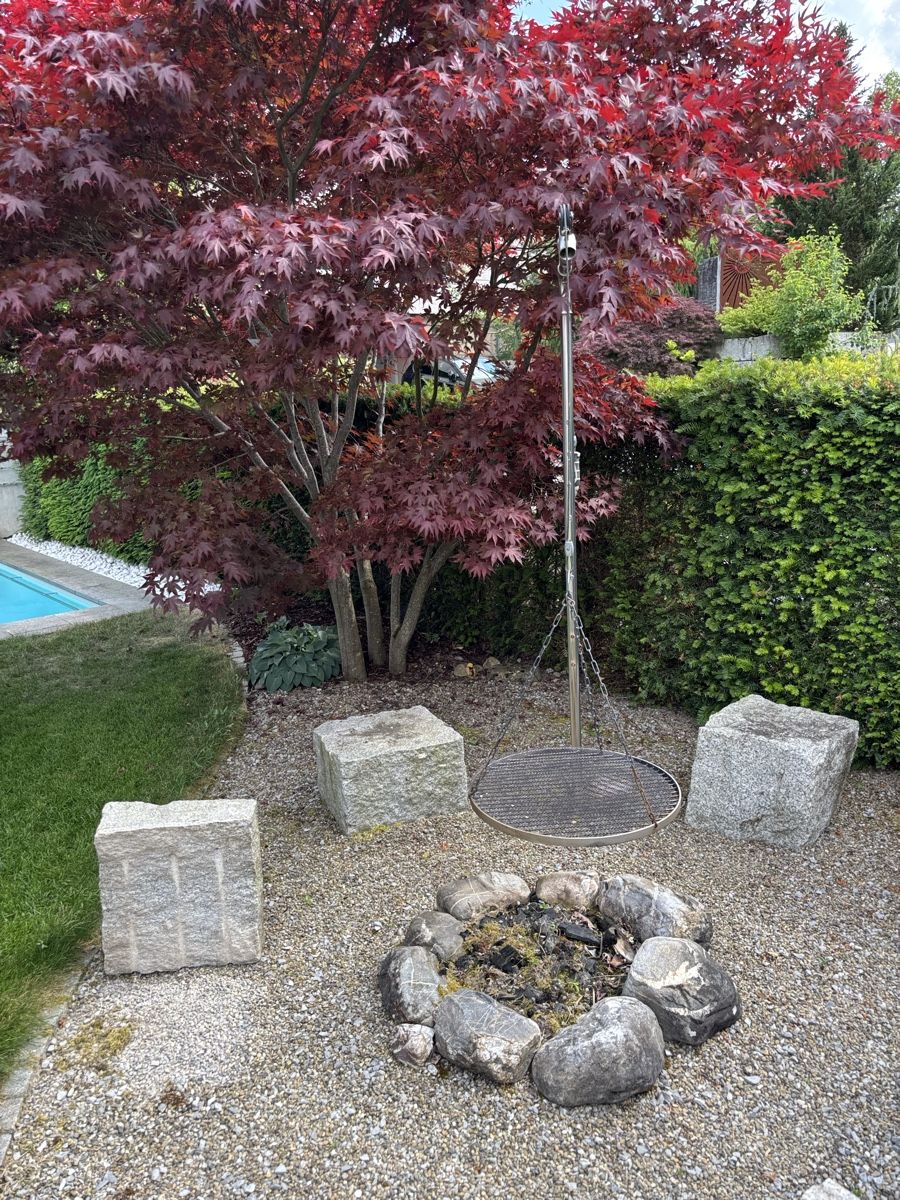 Griglie: Schwenkgrill aus Stahl – Usato da Bubikon venduto da Ultima2 3