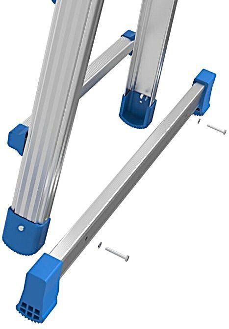 Scale: Neue Teleskop-/Klappleiter / Alu / MARCHETTI EQUIPE 44 – Nuovo e nell'imballaggio originale da Wattwil venduto da webrawa 2