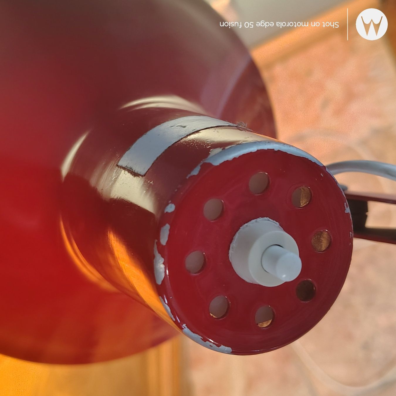 Lampen: Red vintage desk lamp – Gebraucht aus Dietikon von aberdeen30 4