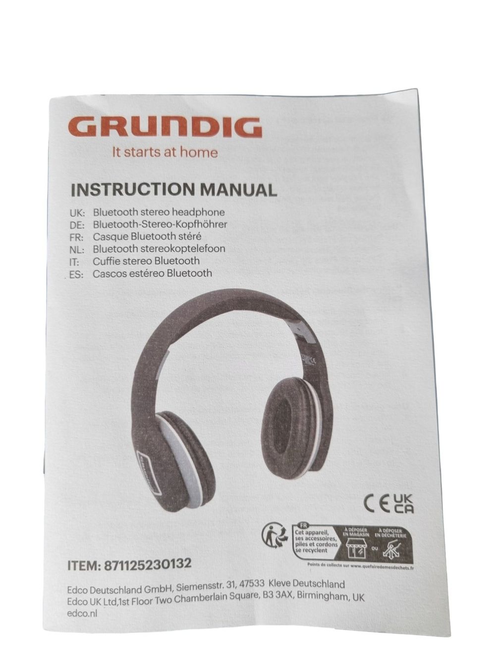 Grundig Cuffie: GRUNDIG Bluetooth Stereokopfhörer – Nuovo (secondo la descrizione) da Wangen b. Olten venduto da Restwert_Wangen 6