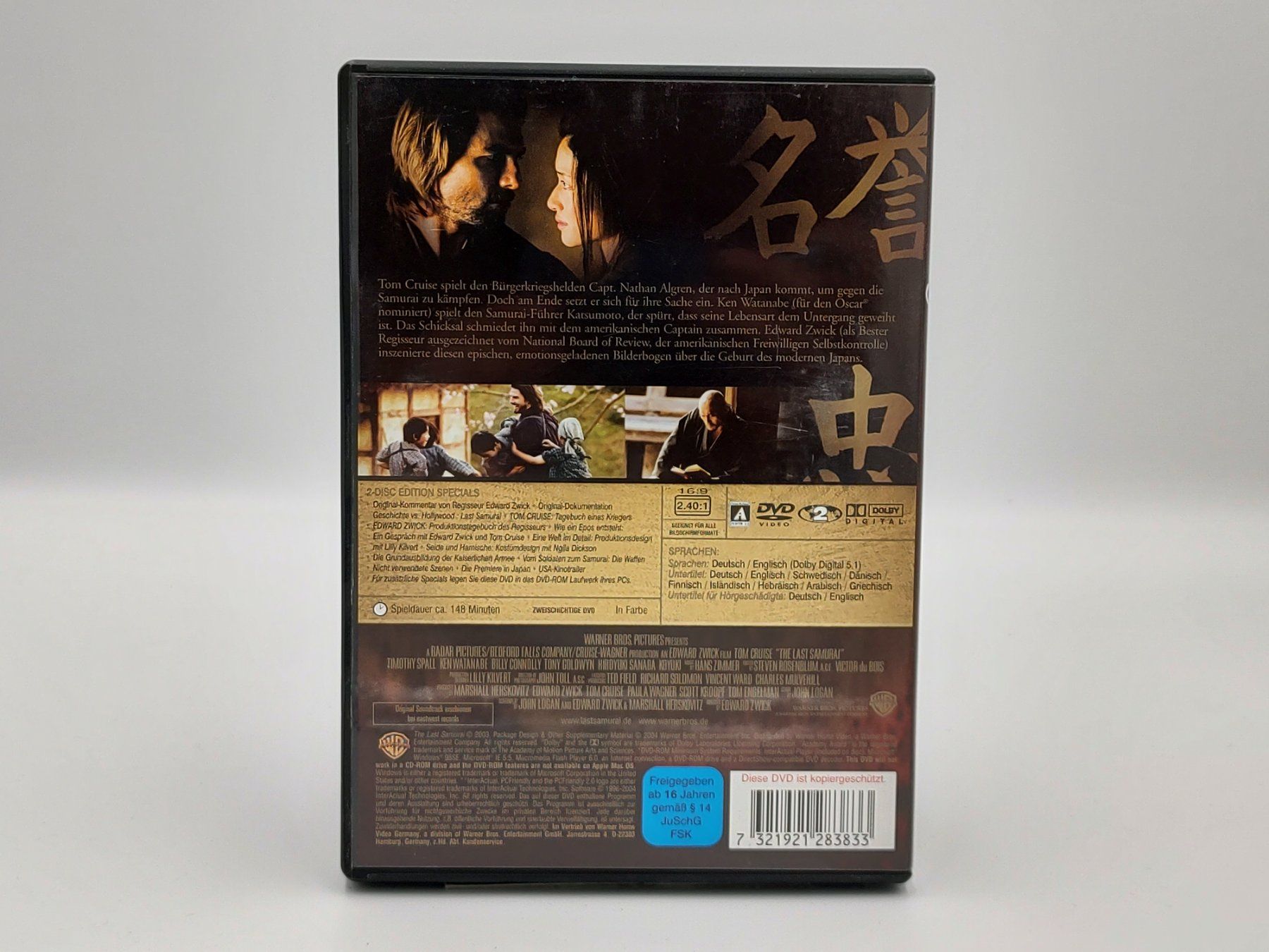 Tutti i DVDs: LAST SAMURAI - Versand, nur CHF 2.50! – Usato da Siblingen venduto da goodprice24 1