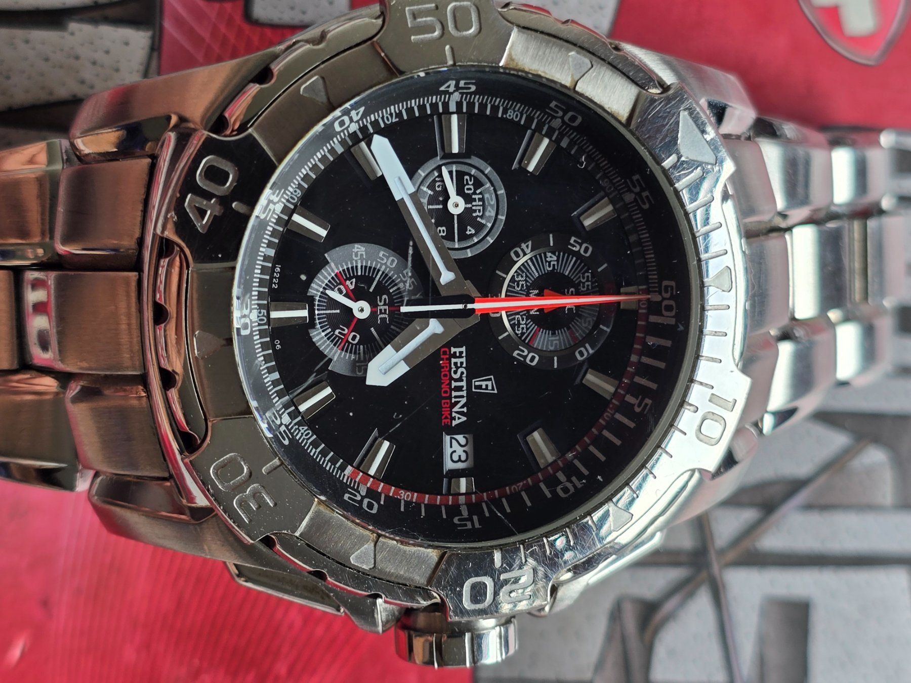 Festina Orologi: 555 Festina Chronograph Jumbo – Usato da Muri AG venduto da Corredor 1