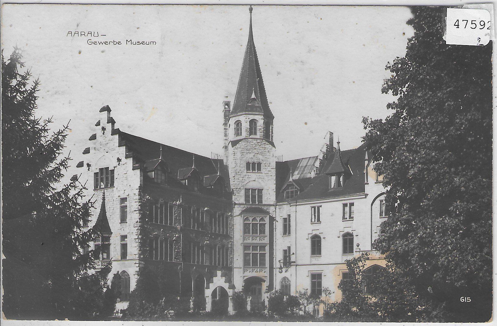 Cartoline postali: Aarau - Gewerbe Museum – Usato da Ettingen venduto da Kartenplanet
