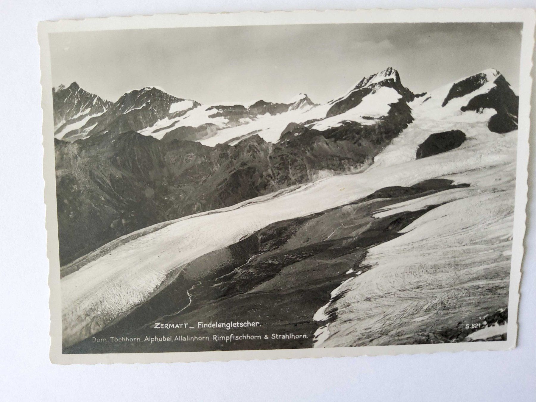 Ansichtskarten: 9 alte Ansichtskarten Zermatt Umgebung – Gebraucht aus Hinterkappelen von himi02 6